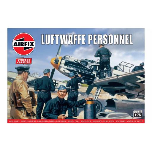 A00755V Luftwaffe Personnel 1:76 Airfix Vintage