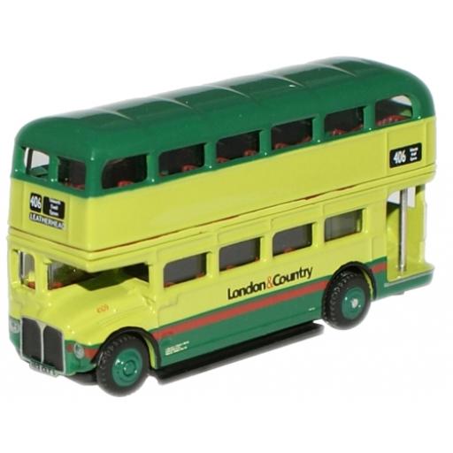 Nrm009 London & Coumtry Routemaster Two Tone Green N Gauge Oxford