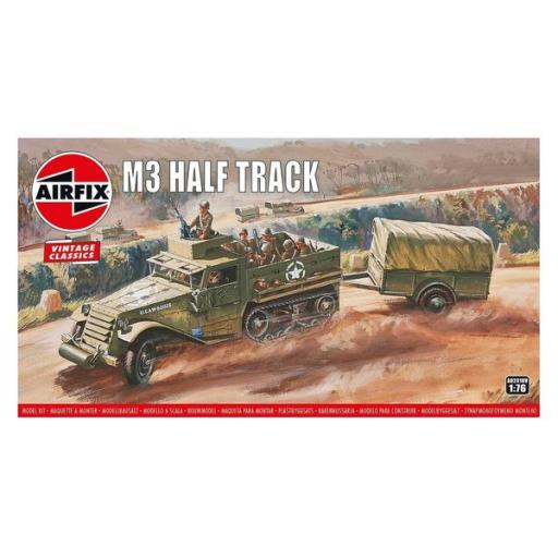 A02318V M3 Half Track 1:76 Airfix Vintage