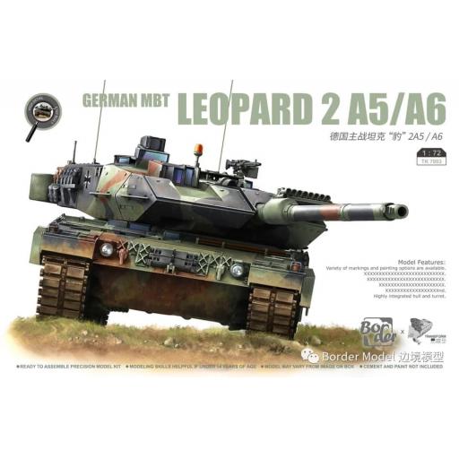 Tk-7201 German Leopard 2 A5/A6 1:35 Border Models