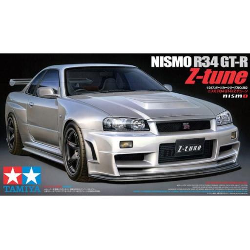 24282 Nissan Skyline R34 Nismo Gt-R Z-Tune 1:24 Tamiya