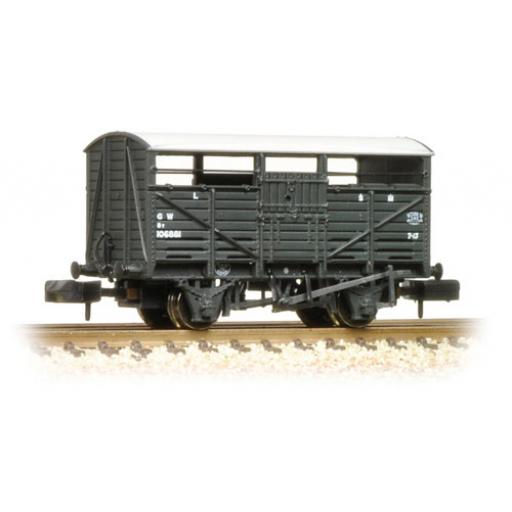 373-261B Cattle Wagon Gwr Dark Grey