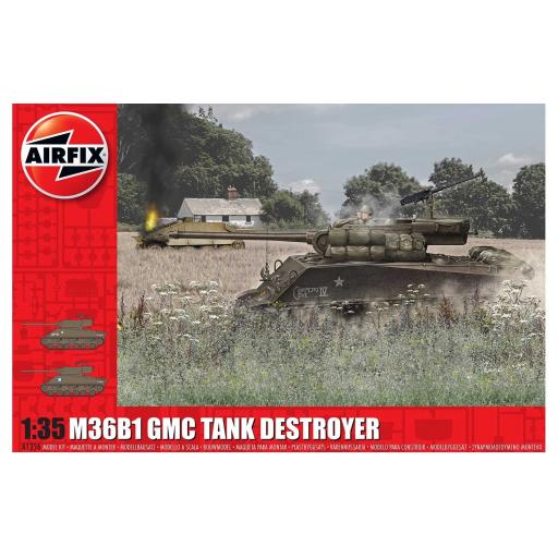 A1356 M36B1 Gmc Tank Destroyer 1:35 Airfix