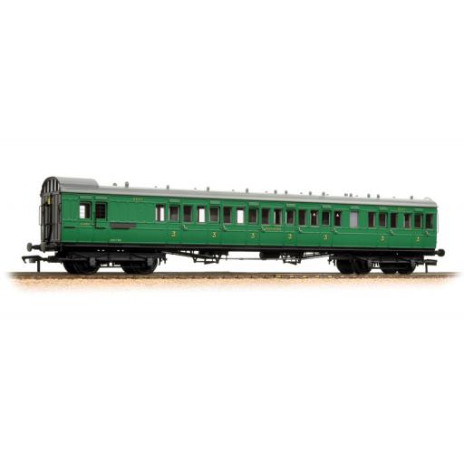 39-603 Secr 60' Birdcage Brake Composite Southern Railway Malachite Green
