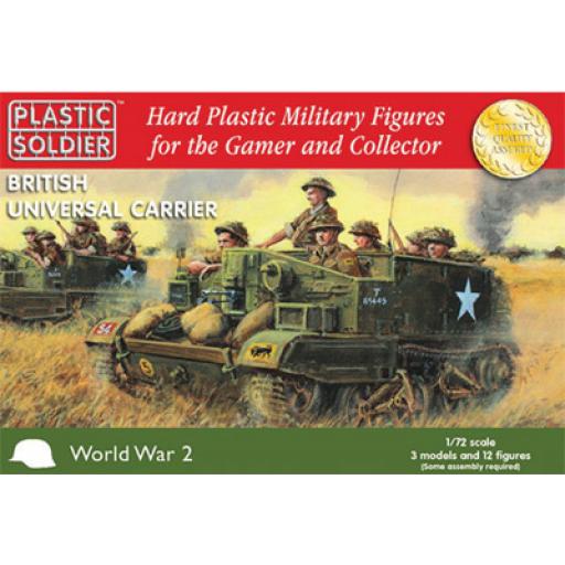 Ww2V20007 British Universal Carrier 1:72 Plastic Soldier Company