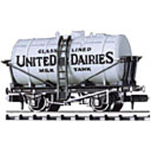 Nr-P167 10Ft Milk Tank United Diary Wagon Peco