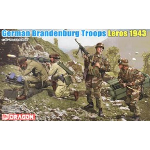 6743 German Brandenburg Troops Leros 1943 1:35 Dragon