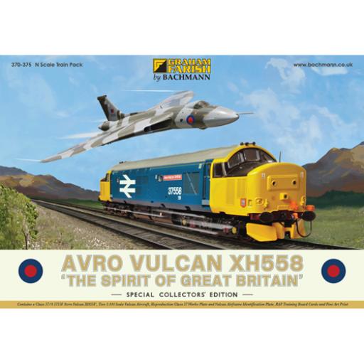 370-375 Avro Vulcan Xh558 'Spirit Of Great Britain'