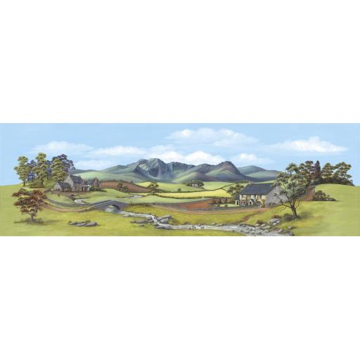 Sk-24 Country With River Backscene Large 228 X 736Mm (9 X 29In) Peco
