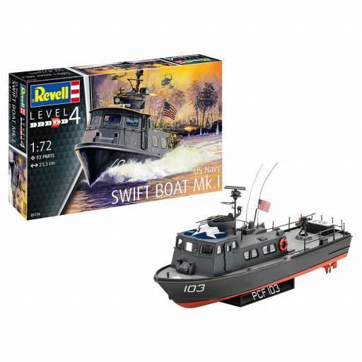 05176 Us Navy Swift Boat Mk.1 1:76 Revell