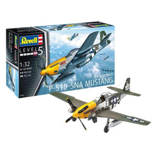03944 P-51D 5Na Mustang 1:32 Revell