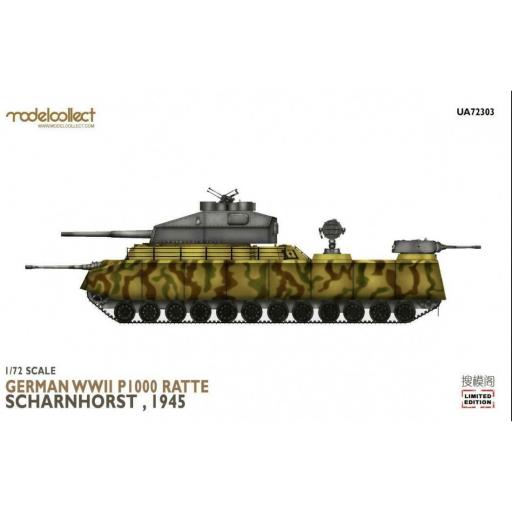 Ua72303 P1000 Land Battleship Scharnhorst Model Collect