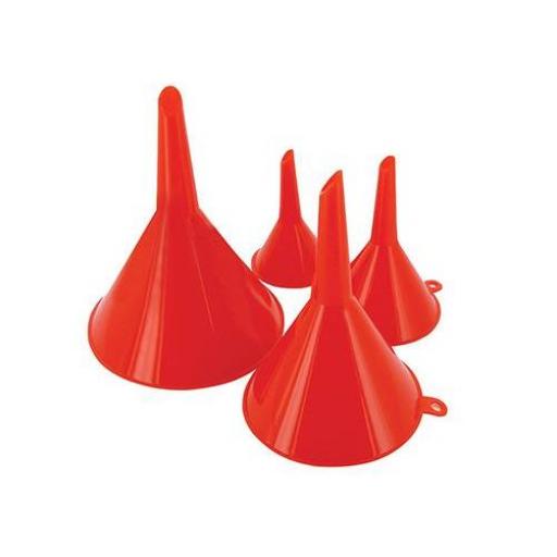 Funnel Set 50, 75, 100, 120Mm Plastic