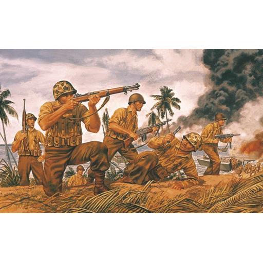 A00716V Wwii Us Marines, 1:72Airfix Vintage