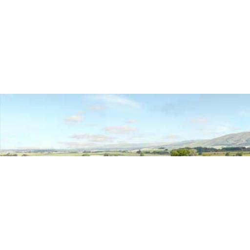 HILLS & DALES Pack B OO Gauge Backscene - 207B, 1:76 Scale, Cardboard, Made In UK