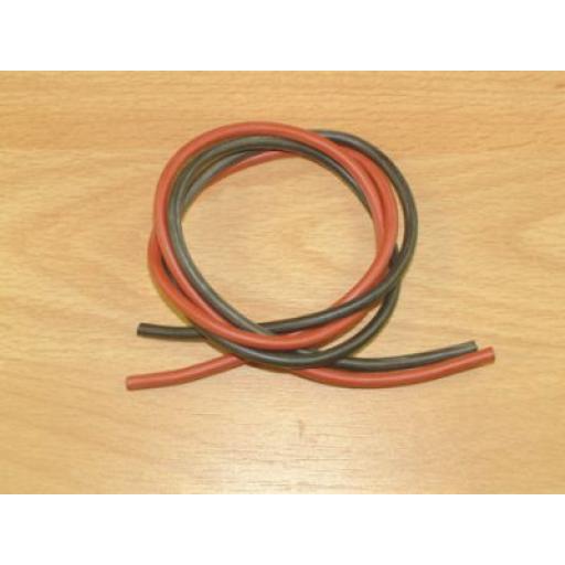 Silicone Wire Red & Black 14 Swg X 1M