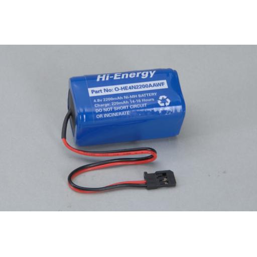 4.8V 2000Ma Nimh Battery Rx Sqaure Pack