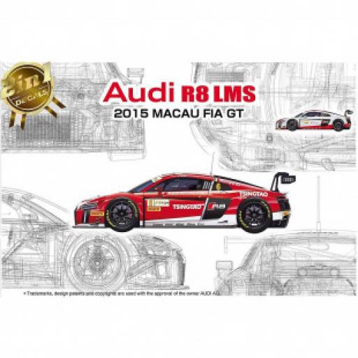24024 Audi R8 Lms 2015 Macau Fia Gt 1:24 Nunu Aoshima