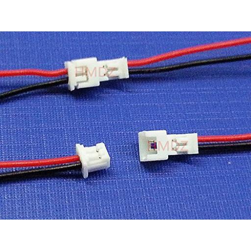 Connector Micro Jst-1.25 Male/Female With Wires 100Mm