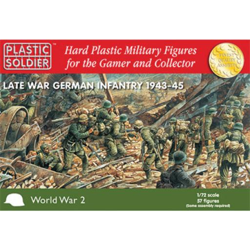 62003 German Infantry 1943-45 Ww2020003 1:72 Plastic Soldier Company