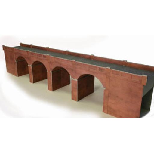 Po240 Viaduct Red Brick (Oo/Ho Gauge) Metcalfe