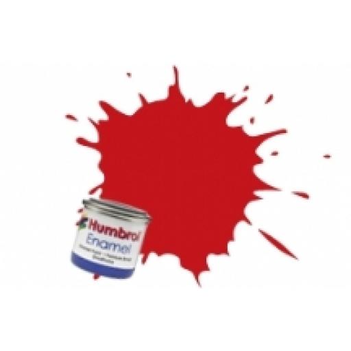 Enamel No.220 Ferrari Red 14Ml Gloss Paint