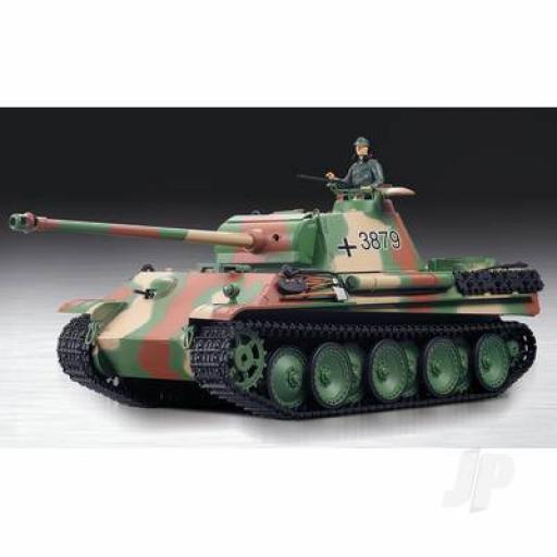 R/C German Panther Type G Tank Heng Long With Smoke & Sound & Metal Gearbox