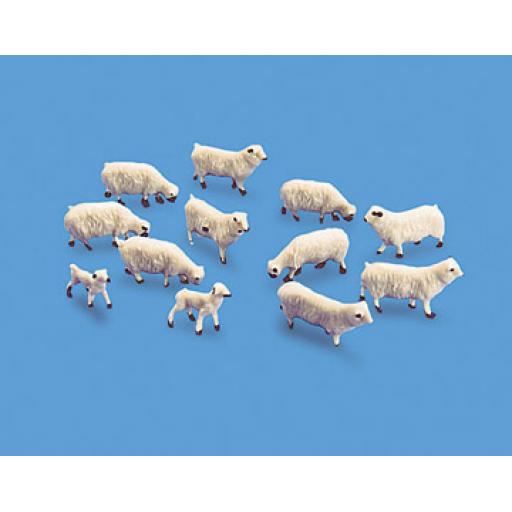 Ms-5110 Sheep & Lambs Oo/Ho Modelscene