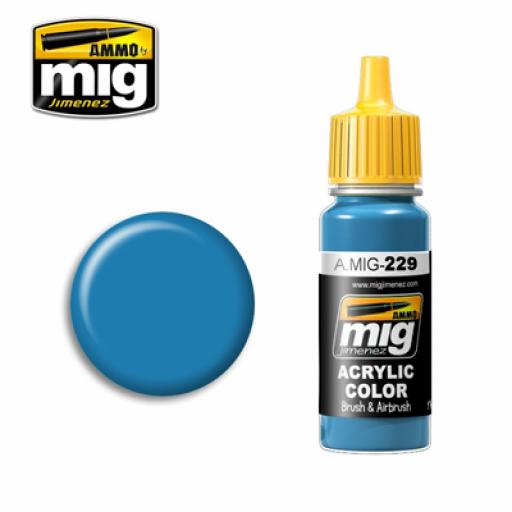 Mig 249 Light Blue Acrylic Paint 17Ml