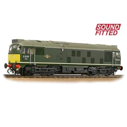 32-441Sf Class 24/1 D5149 Br Green Small Yellow Panel Sound Fitted Bachmann