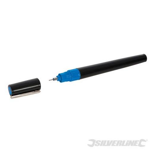 Precision Lubricator Oiler Pen Empty Silverline