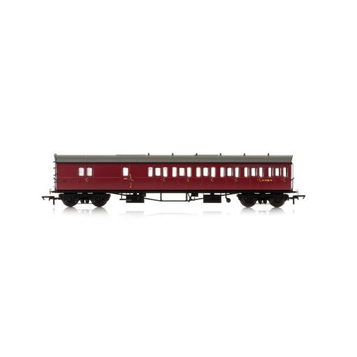 R4881 Br, Collett 57' Bow Ended D98 Six Compartment Brake Third (Right Hand), W5508W - Era 4 Hornby*