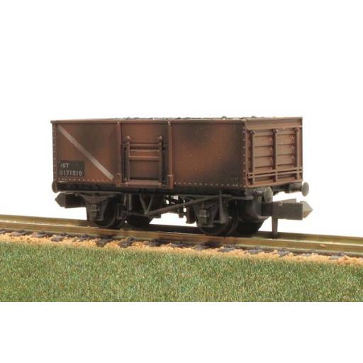 Nr-44Fw Coal Butterley Steel Type, Bauxite, Weathered Wagon Peco