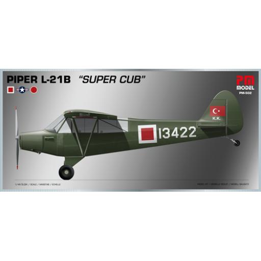 Pm-502 Piper L-21B Super Cub 1:48 Pm Models