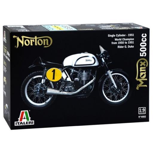 4602 Norton Manx 500Cc 1951 1:9 Italeri