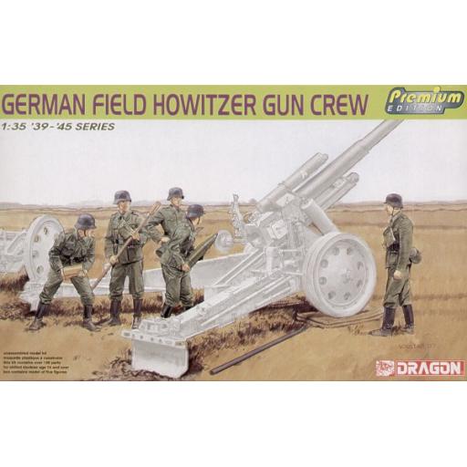 6461 German Field Howitzer Gun Crew 1:35 Dragon