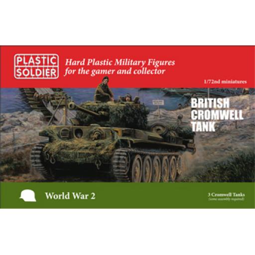 British Cromwell Tank Ww2V20027 1:72 Plastic Soldier Company