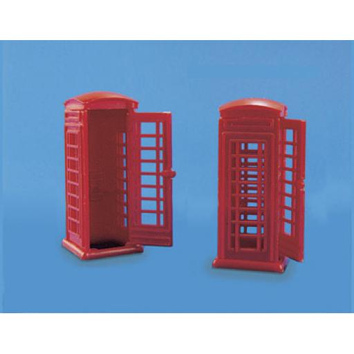 Ms-5006 Telephone Boxes Oo/Ho Modelscene