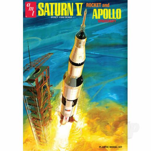 Amt1174 Saturn V Rocket Apollo 1:200