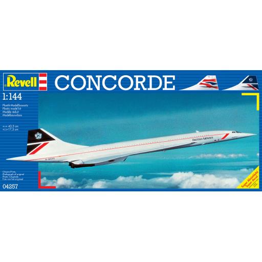 04257 Concorde "British Airways" Scale 1:144 Revell