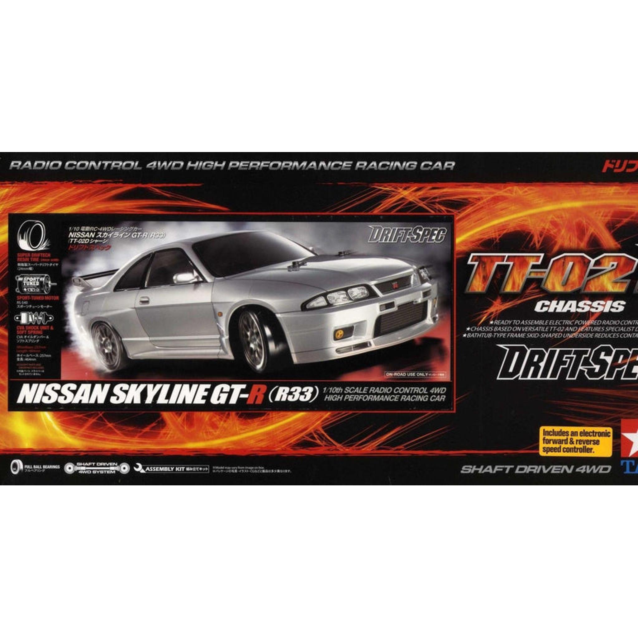 58604 Tamiya Tt-02D Nismo R33 Gt-R Drift Spec 1:10 4Wd Kit | Addlestone ...