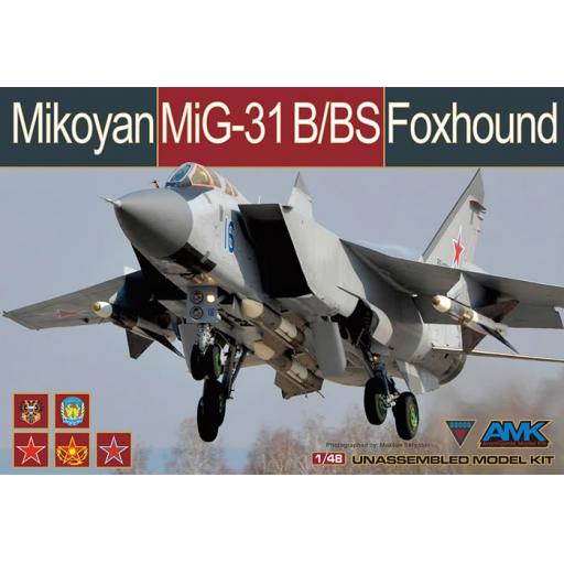 88008 MIKOYAN MIG-31 BS FOXHOUND 1:48 AMK