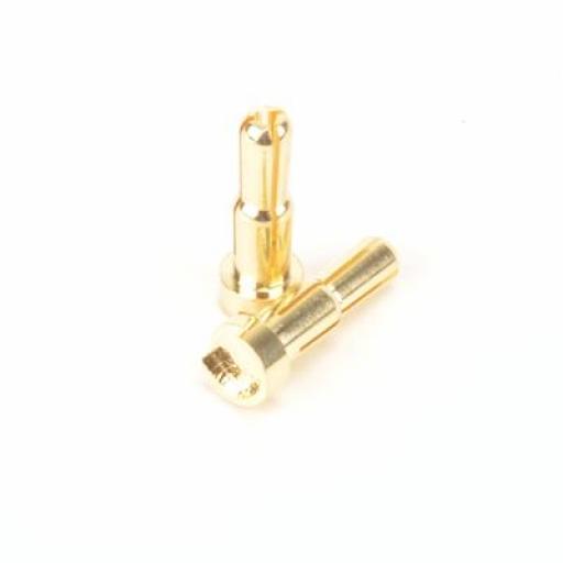 MK2912 4-5mm GOLD CONNECTOR MALE 2pcs