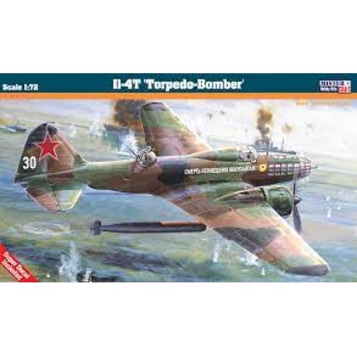 060206 F-20 IL-4T SOVIET TORPEDO BOMBER 1:72 MISTER HOBBY