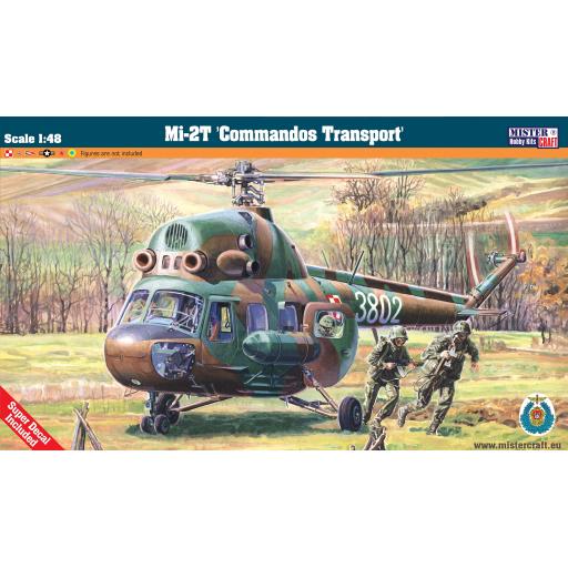 061524 F-152 Mi-2T COMMANDOS TRANSPORT SOVIET HELICOPTER 1:48 MISTER HOBBY
