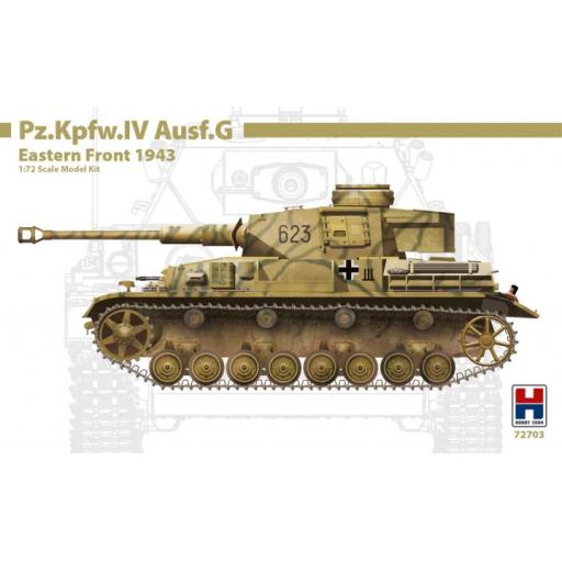 72703 PZ.KPFW.IV AUSF.G EASTERN FRONT 1943 1:72 HOBBY 2000