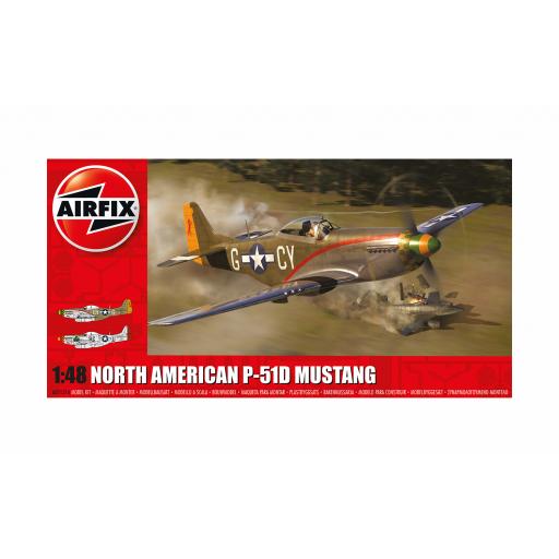 A05131A NORTH AMERICAN P-51D MUSTANG 1:48 AIRFIX