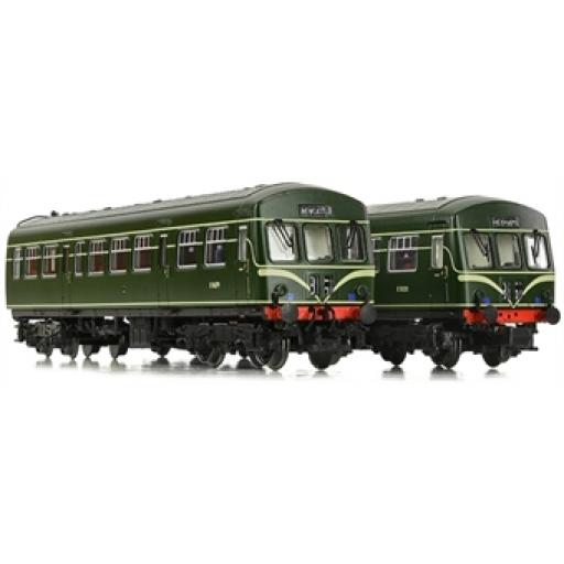 371-508 CLASS 101 2-CAR DMU BR GREEN SPEED WHISKERS (6 DCC)