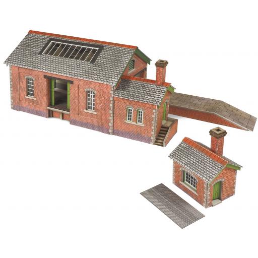 PN912 COUNTRY STYLE GOODS SHED (N GAUGE) METCALFE