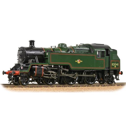 31-976B BR STANDARD 3MT TANK 82041 BR LINED GREEN LATE CREST (8 DCC)